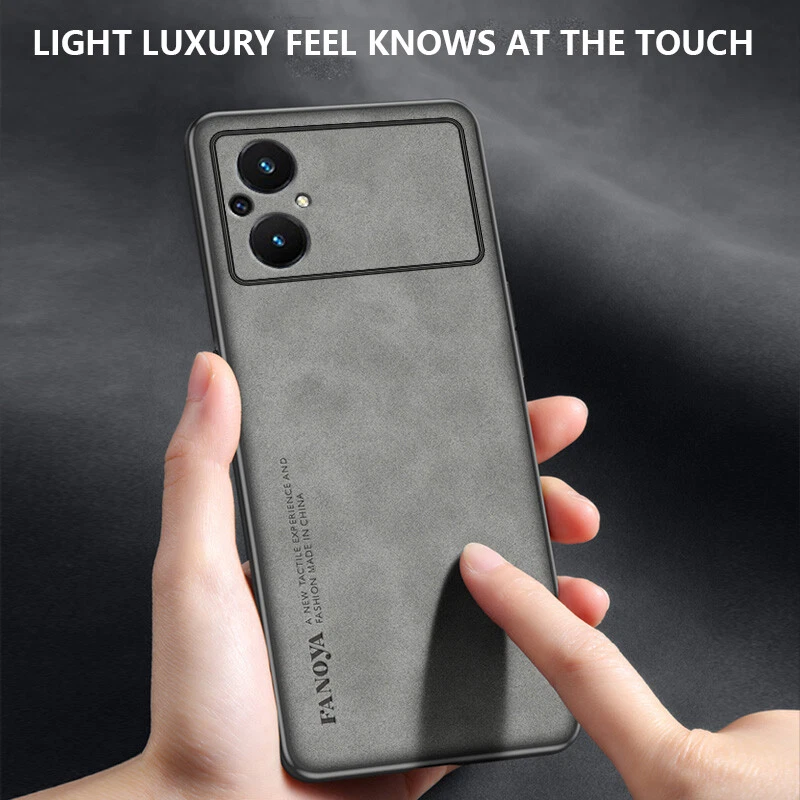 Funda híbrida de cuero de lujo para teléfono Xiaomi Poco M5 M4 Pro 4G X4 Pro 5G X3 Foto 4 de 4