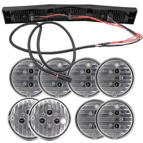 228W LED Front Hood Conversion Kit For John Deere Tractor 4050,4250,4450 - Picture 3 of 9