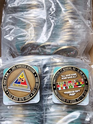 2nd Armored Division Monument Commemorative Challenge Coin