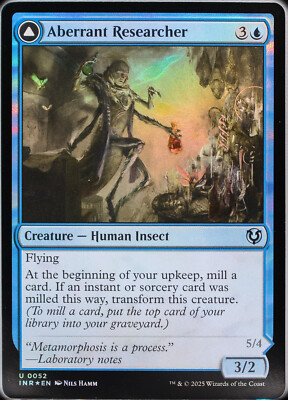 MTG Innistrad Remastered - Aberrant Researcher // Perfected Form - Foil
