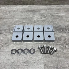 nVent HOFFMAN UUMF Mounting Bracket Kit, Light Gray, Fiberglass, New