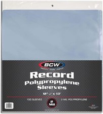 1-Rslv Fundas Para Discos De 33 Rpm 100 Unidades 