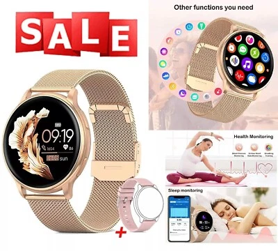 Smart Watch Women Android Ladies Fitness Bluetooth Call Watch For iPhone Samsung
