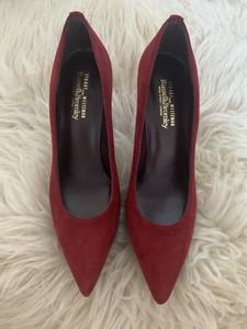 dark red heels uk