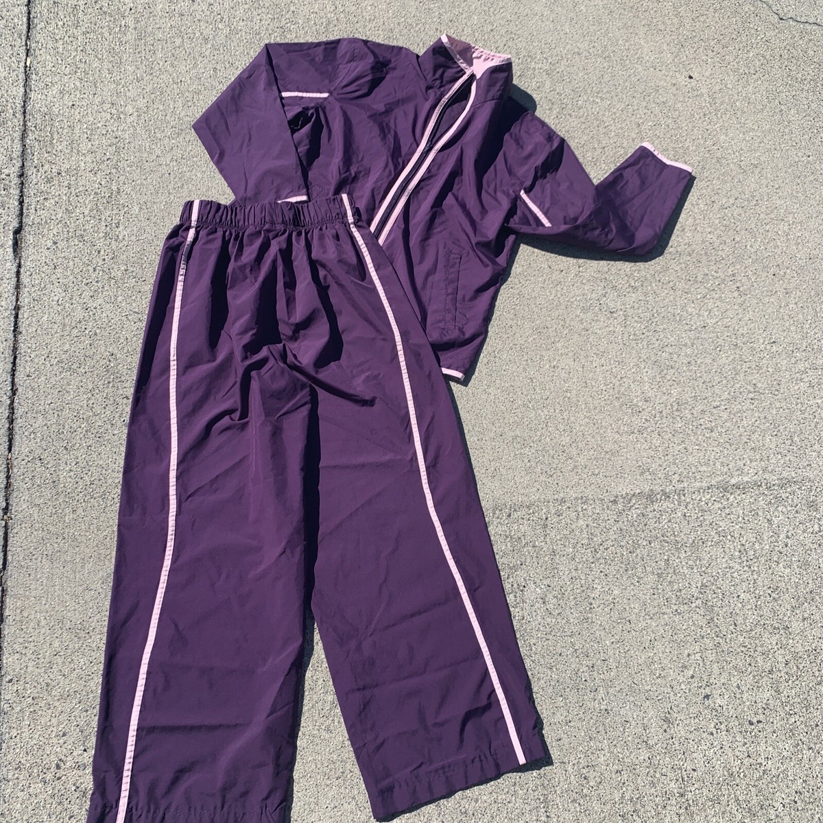 Vintage Womens JW Junction West Windbreaker Track Suit Vintage Womens JW Junction West Windbreaker Track Suit
