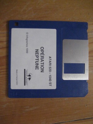atari st jeu disquuette predator