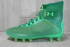 New Under Armour Highlight MC Green football cleats Mens size 9 3026577