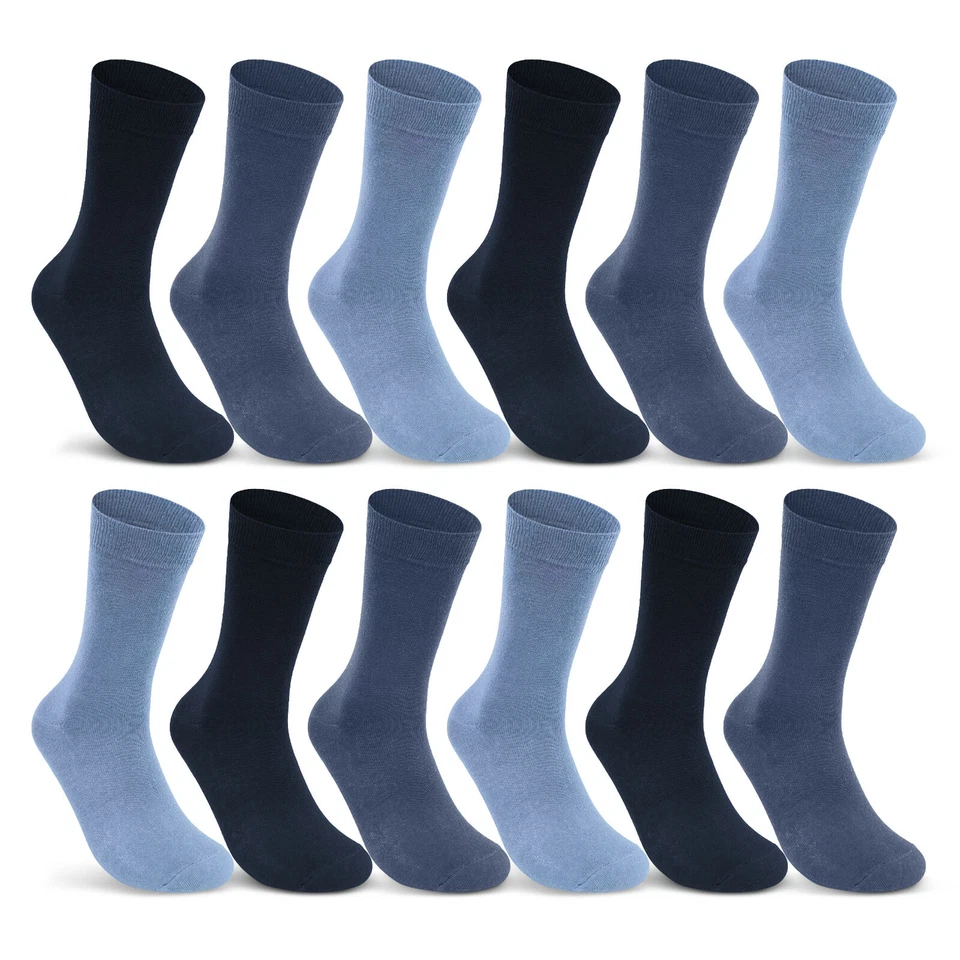 10 bis 100 Paar Socken Herren Damen Business Socken Baumwolle Strümpfe Schwarz - Bild 3 von 4