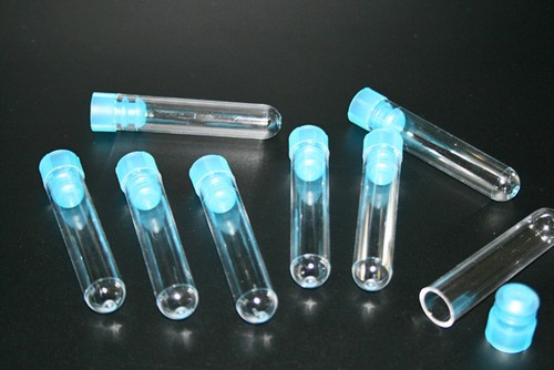 Provetta Cilindrica In Polipropilene Tappo A Vite 12x75 Mm. - 5 Ml. - Sterili Confezione Da 2000 - Foto 4