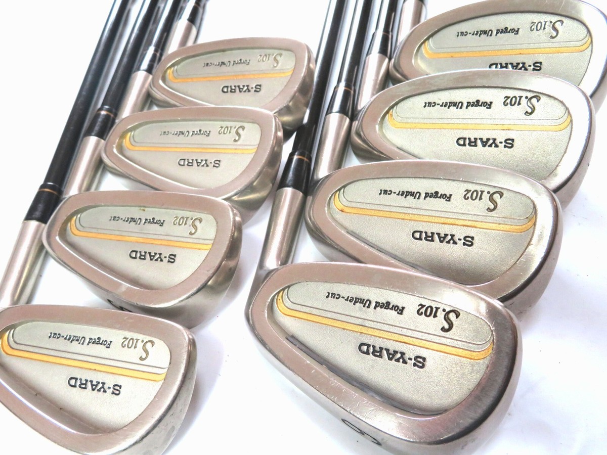 SEIKO Golf Clubs Irons Set S-YARD S.102 8pc R-flex NWO | eBay