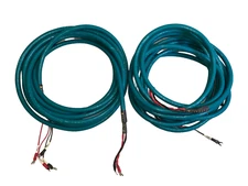 2 Cardas Audio Cross Internal Bi-Wire (Spades) Pair Speaker Cables 30ft