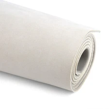 Beige Suede Headliner 79"X59" Car Roof Liner Upholstery Renew w/ Foam Backed