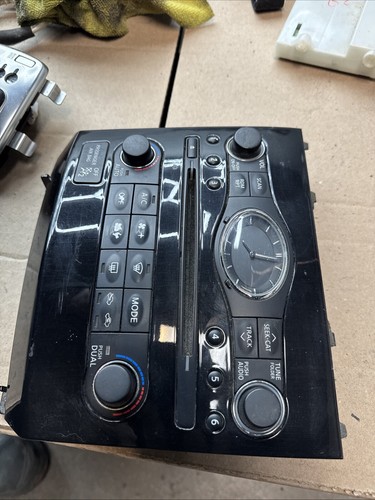 ⭐2010-2013 INFINITI FX35 FX37 FRONT DASH RADIO A/C HEATER SWITCH CONTROL LOT2520 - Picture 6 of 6