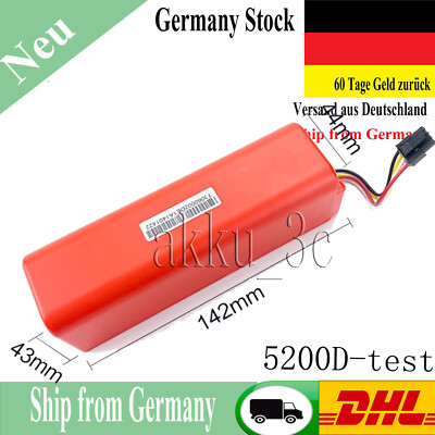 Akku für Xiaomi Roborock BRR2P4S5200 XJT-2P4S-5200 XJT-2P4S-5200d Battery