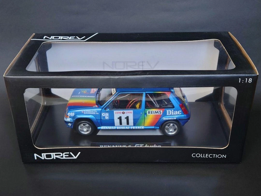 NOREV 1/18 RENAULT 5 GT Turbo Monte Carlo 1990 | eBay
