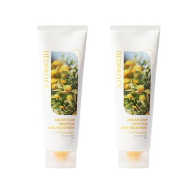 Deoproce Argan Silky Moisture Hair Treatment 250g*2Pcs - FREE SHIPPING