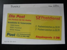 GERMANY Mi. #MH 28a oZ scarce mint MNH stamp booklet! CV $7.20