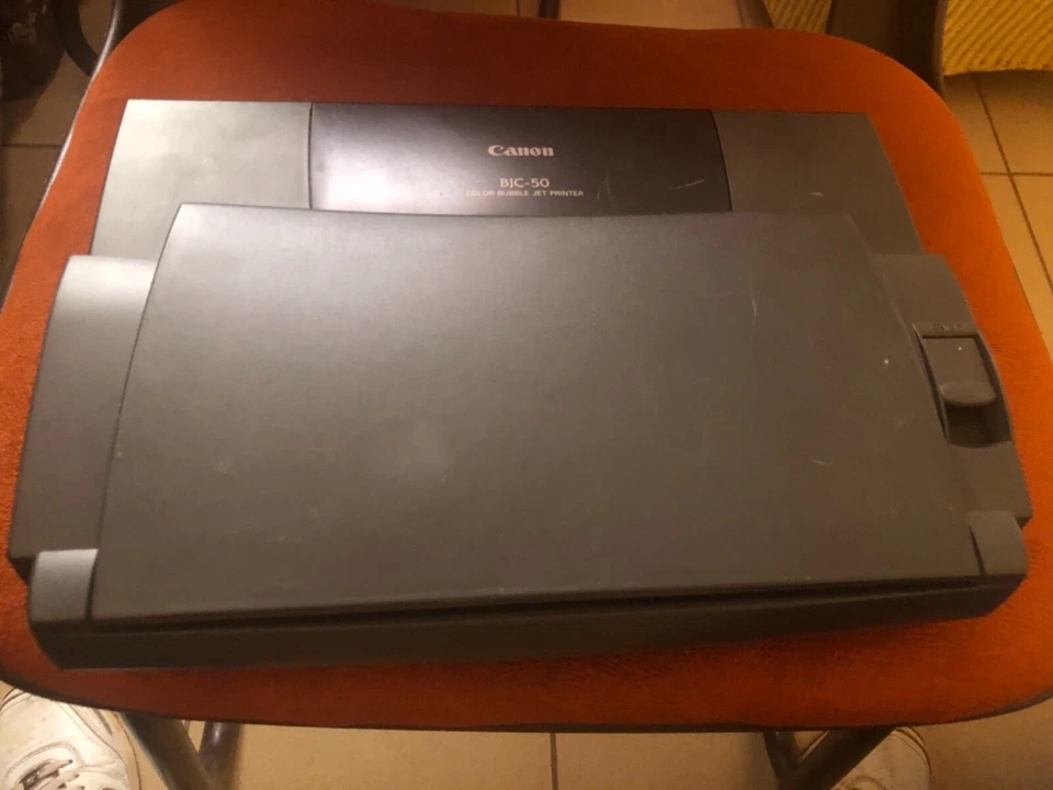Canon bjc-50 Printer Portable Color Bubble Jet - Image 3 of 4