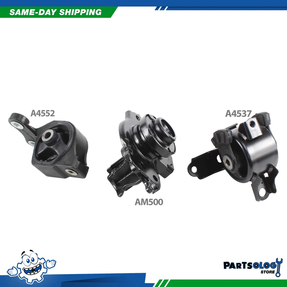 DNJ MMK1031 New Motor Mount Trans. Kit For 07-08 Honda Fit 1.5L L4 SOHC 16v Foto 2 de 4