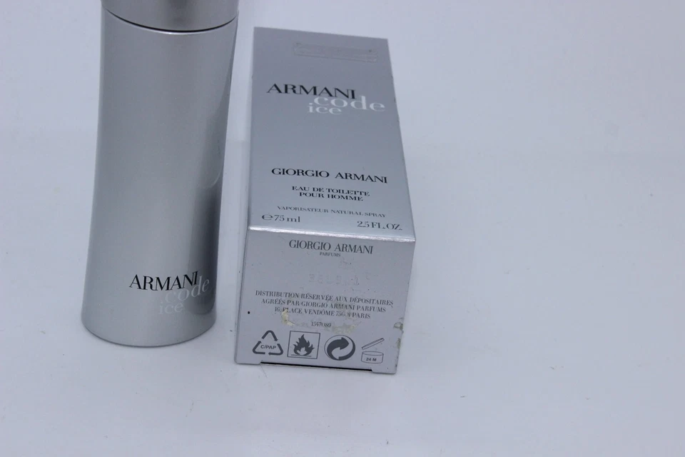 Giorgio Armani Code ice 75 Eau de Toilette  Spray EU/OVP - Bild 3 von 3