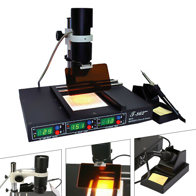 T862++ IR BGA Infrared Rework Station L?ten Weldering Schwei?ger?t 800W DE