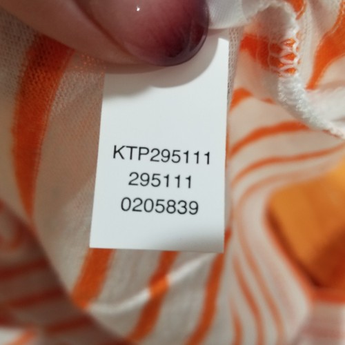 J Jill Linen Blazer XL V Neck Knit Top Set Apricot Striped Tank NWT Summer $198 - Picture 12 of 17