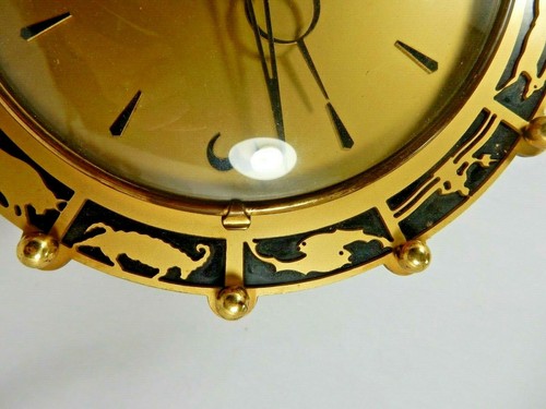 Schöne 50s Design URGOS Wand Uhr Signs of the Zodiac incl. Uhrenschlüssel - Bild 4 von 12