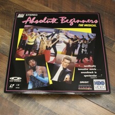 Absolute Beginners The Musical 1986 Laserdisc David Bowie Ray Davies NM/VG 