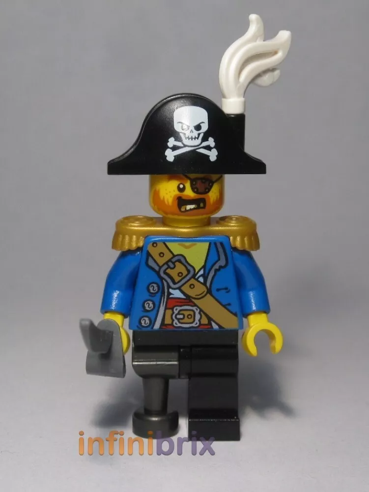 LEGO Pirate Chess Captain (King) Minifigure