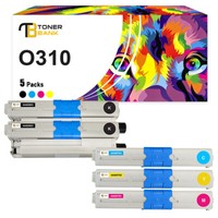 5Er Set Toner Xxl FüR Oki C 310 Dn C 330 Dn Mc 561 Dn Mc 562 Dn Mc 562 Dnw