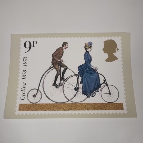 PHQ 31 Cycling Cards Royal Mail Stamp Card Series Full Set 4/4 - Picture 3 of 15