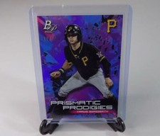 2019 Bowman Platinum Travis Swaggerty Prismatic Prodigies Purple Parallel /250