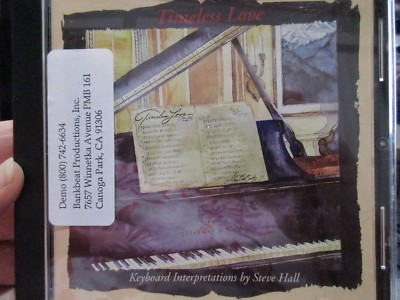 Steve Hall Keyboard Interpretations Timeless Love CD