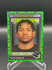 2024 Panini Score-A-Treat Football - DILLON JOHNSON - Green Bats - Titans RC #16