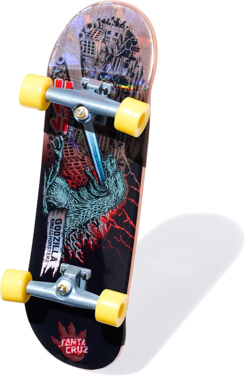TECH DECK, Godzilla Sk8Shop Fingerboard Bonus Pack, Collectible