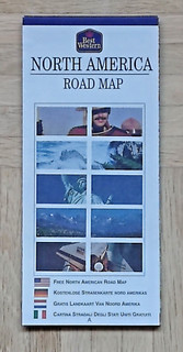 Verkehrskarte USA 1994