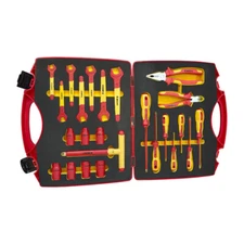 Insulated Hand Tools Set Hardware AC 1000V for Electricians - 24pcs