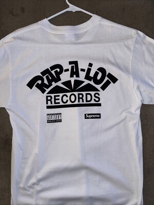 Supreme x Rap-A-Lot Records Geto Boys Tee SS17 White sz M | eBay