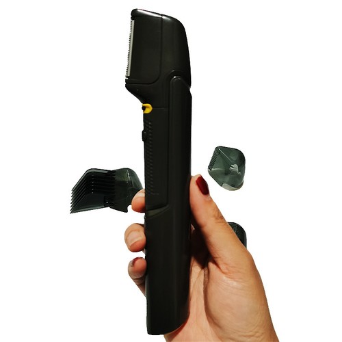 Electric Shaver with Retractable Length Cordless Body Hair Trimmer for Men - Picture 12 of 15