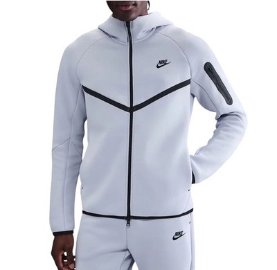 Nike Tech Fleece Windrunner Full Zip Hoodie Purple HV0949-030