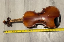 VINTAGE HAND MADE COPY OF ANTONIUS STRADIVARIUS VIOLIN FOR PARTS OR REPAIR
