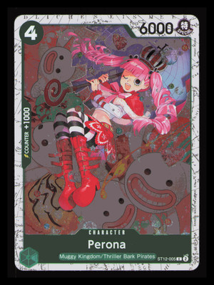 Perona ST12-005 Starter Deck 12: Zoro and Sanji NM One Piece Card TCG NM
