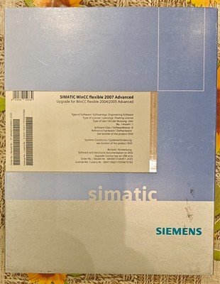 6AV6613-0AA51-2CE5 SIMATIC WinCC flexible 2007 Advanced