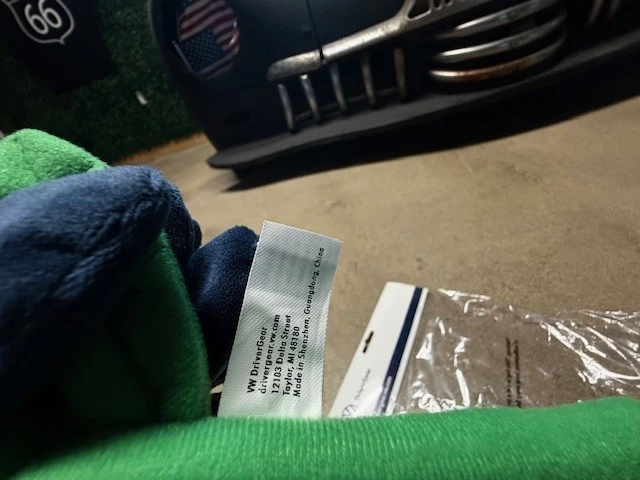 (1) OEM приборной панели синий цветок плюшевый маргаритки VW Volkswagen жук совершенно новый DRG04100B - Изображение 2 из 4