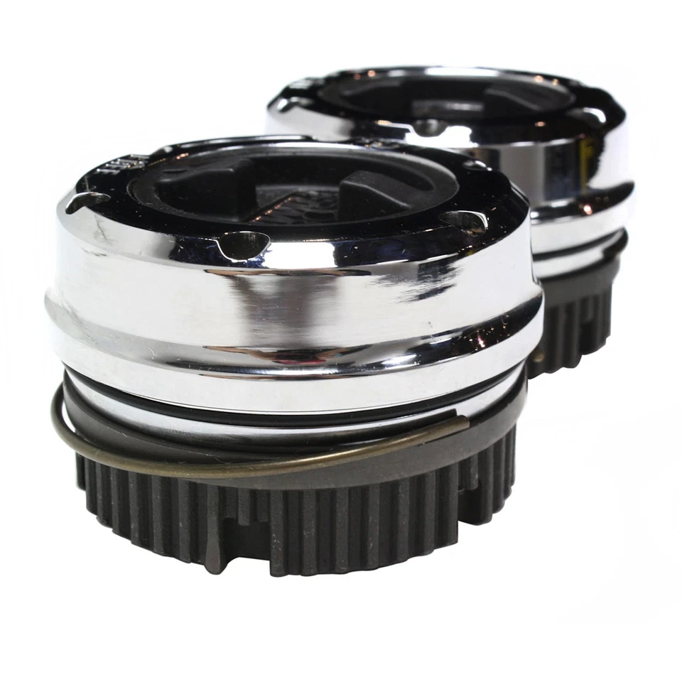 Pair Set of 2 Locking Hubs for Chevy F250 Truck Ram J Series Ford F-250 Bronco - Image 3 of 4