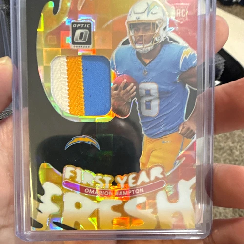 2025 Donruss Optic Omarion Hampton Base (RAW)