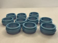 10 Blue Marble Display Rings - For 5/8" - 1  Marbles - Lot 8536