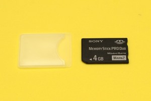 Sony 4GB Memory Stick PRO Duo Card