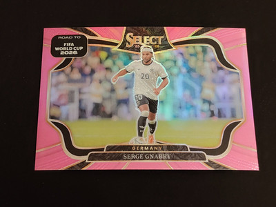 2025-26 Panini Select Road to World Cup Serge Gnabry Pink /99 Germany #213