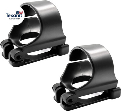 2 Pieces Scuba Dive Universal Plastic Clip Snorkel Keeper Retainer Replacement S